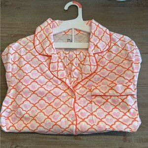 Roller Rabbit x TARGET Pink & Orange Heart-Print Pajamas